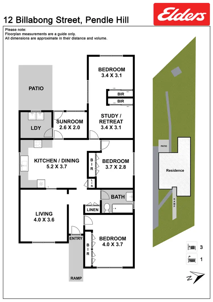 Floorplan of Homely house listing, 12 Billabong Street, Pendle Hill NSW 2145
