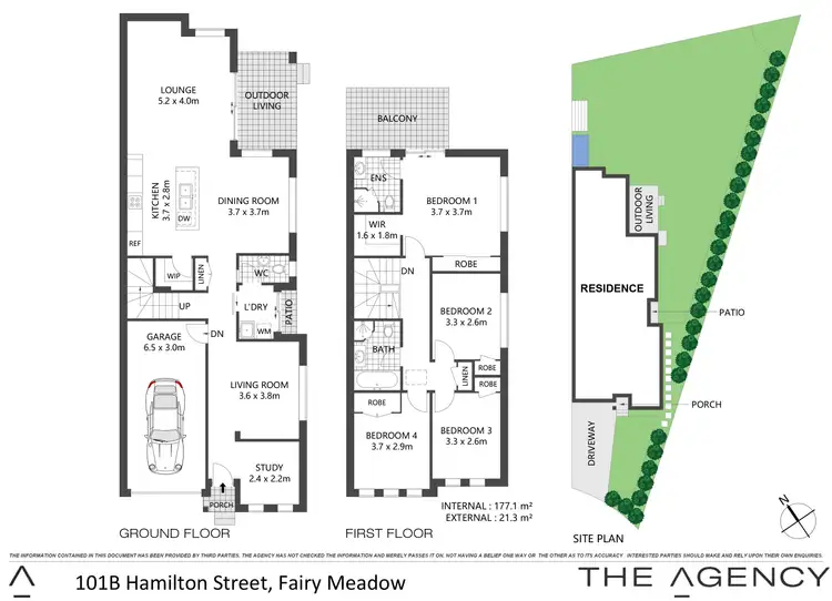 Floorplan of Homely house listing, 101B Hamilton Street, Fairy Meadow NSW 2519