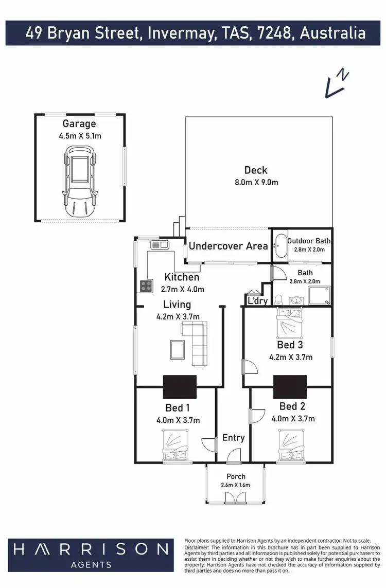 Floorplan of Homely house listing, 49 Bryan Street, Invermay TAS 7248