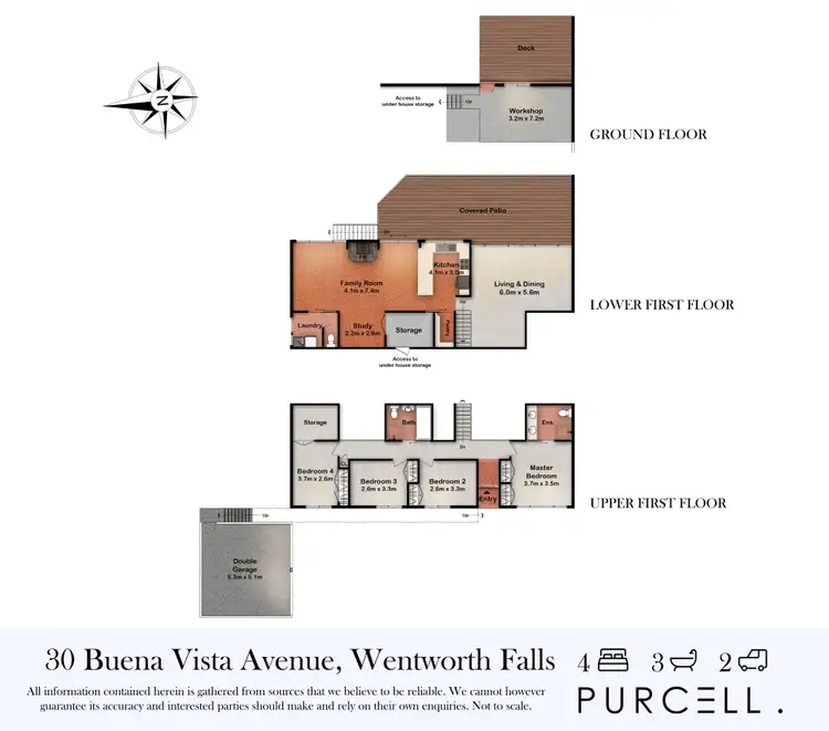 Floorplan of Homely house listing, 30 Buena Vista Avenue, Wentworth Falls NSW 2782