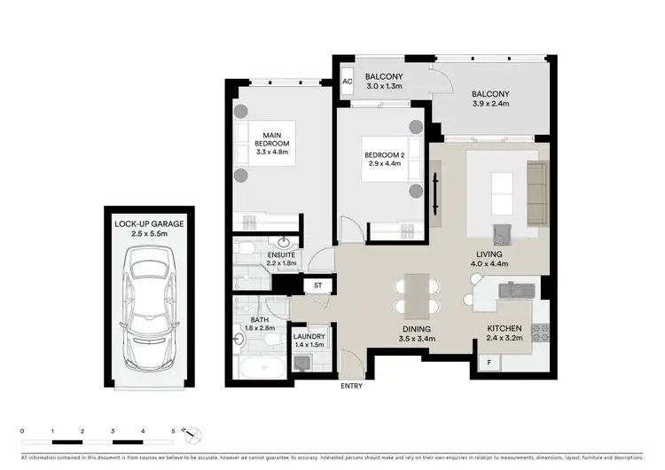 Floorplan of Homely apartment listing, 39/25 Park Road, Hurstville NSW 2220