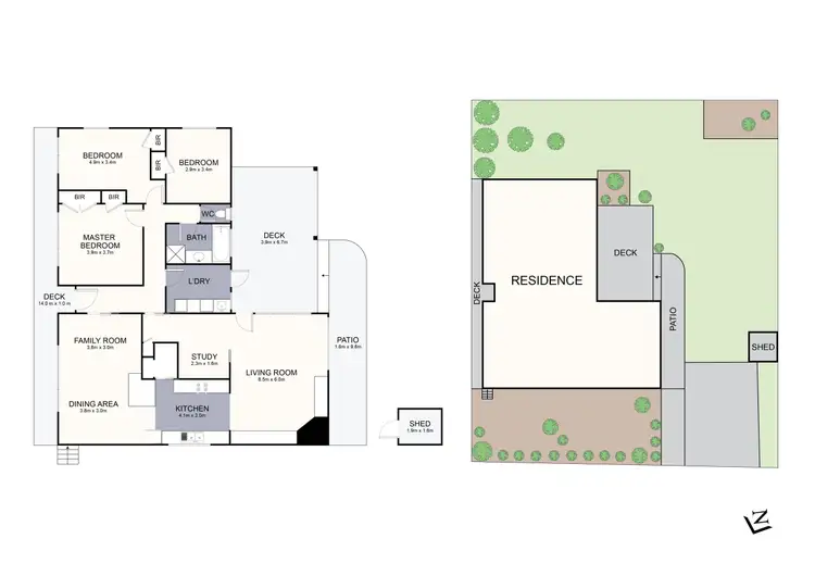 Floorplan of Homely house listing, 6 Miller Street, Healesville VIC 3777