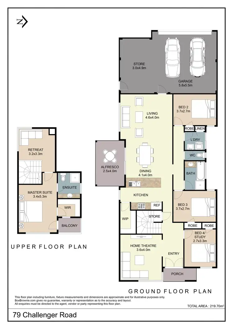 Floorplan of Homely house listing, 79 Challenger Road, Madora Bay WA 6210