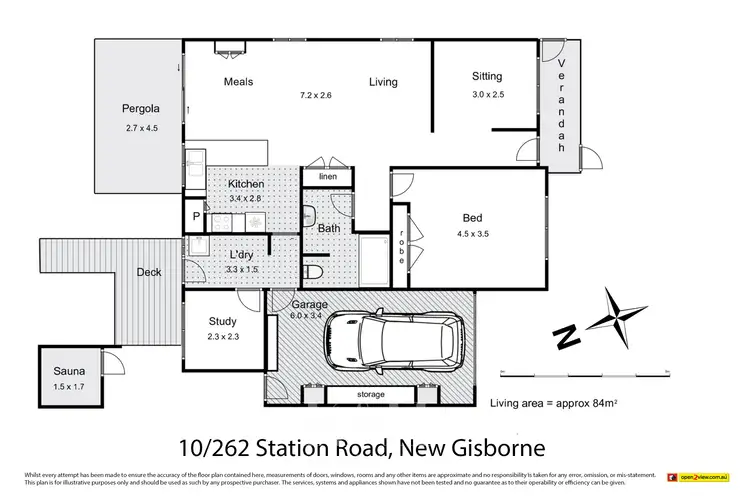 Floorplan of Homely townhouse listing, 10/262-264 Station Road, New Gisborne VIC 3438