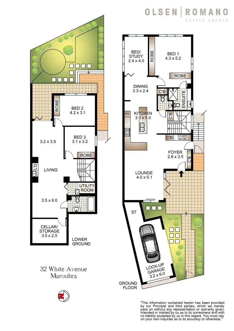 Floorplan of Homely house listing, 32 White Avenue, Maroubra NSW 2035