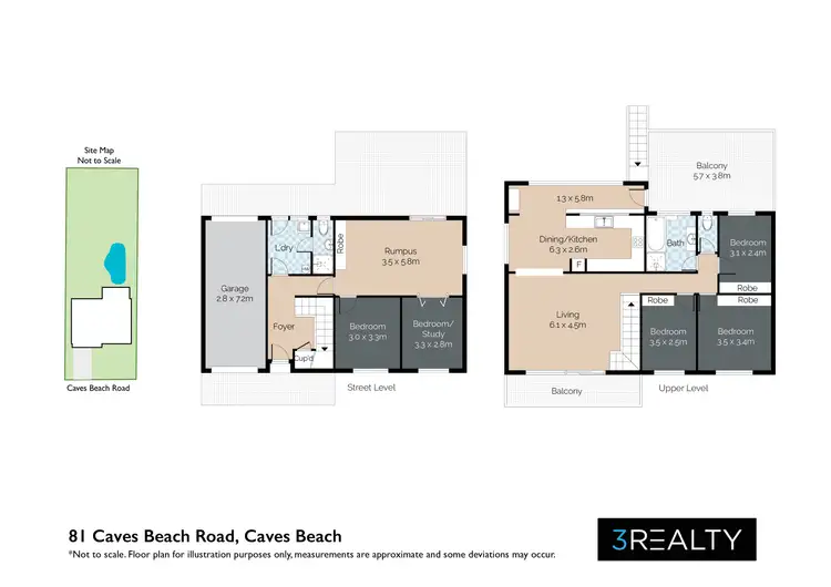Floorplan of Homely house listing, 81 Caves Beach Road, Caves Beach NSW 2281