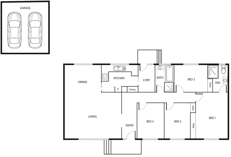 Floorplan of Homely house listing, 35 McTaggart Crescent, Kambah ACT 2902