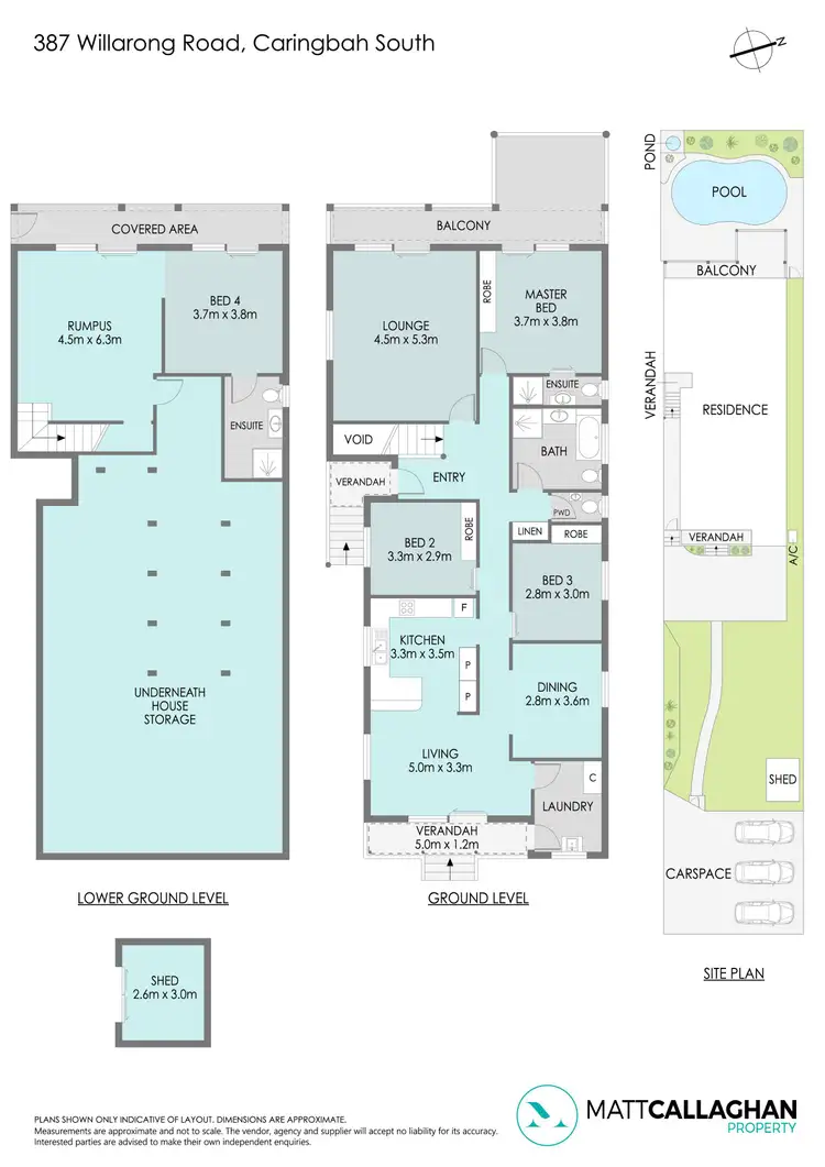 Floorplan of Homely house listing, 387 Willarong Road, Caringbah South NSW 2229
