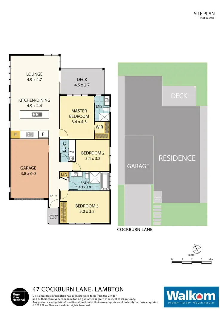 Floorplan of Homely house listing, 47 Cockburn Lane, Lambton NSW 2299