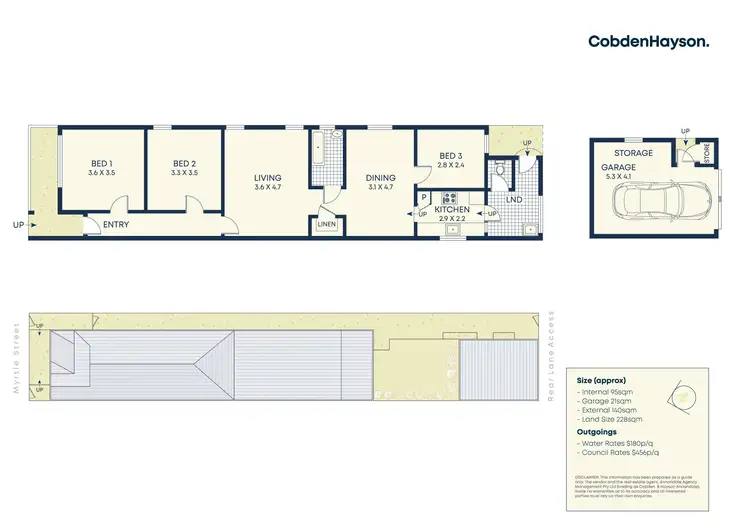 Floorplan of Homely house listing, 13 Myrtle Street, Stanmore NSW 2048