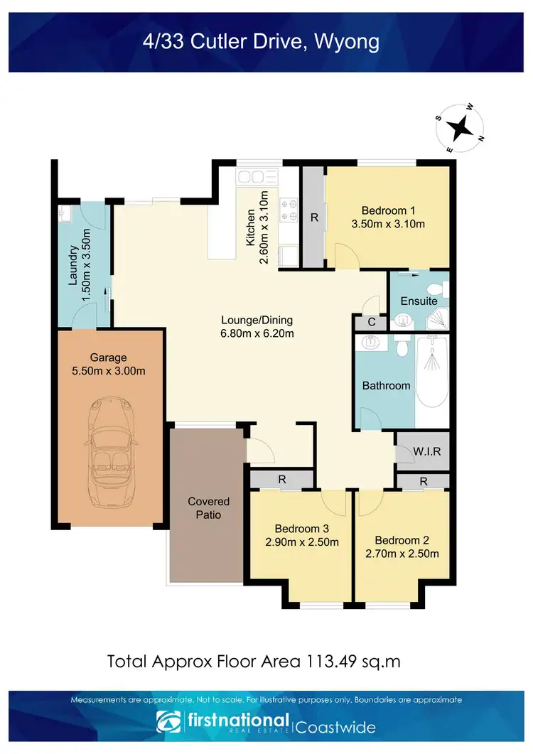 Floorplan of Homely villa listing, 4/33 Cutler Drive, Wyong NSW 2259