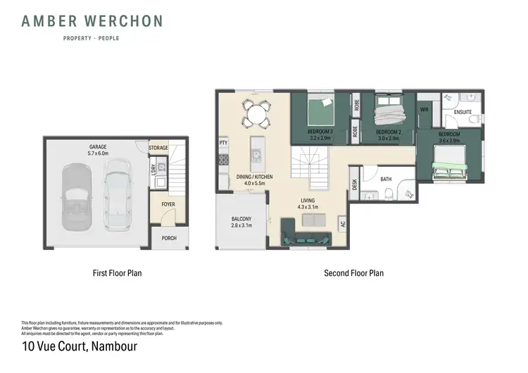 Floorplan of Homely house listing, 10 Vue Court, Nambour QLD 4560