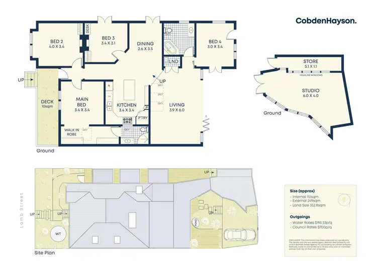 Floorplan of Homely house listing, 80 Lamb Street, Lilyfield NSW 2040