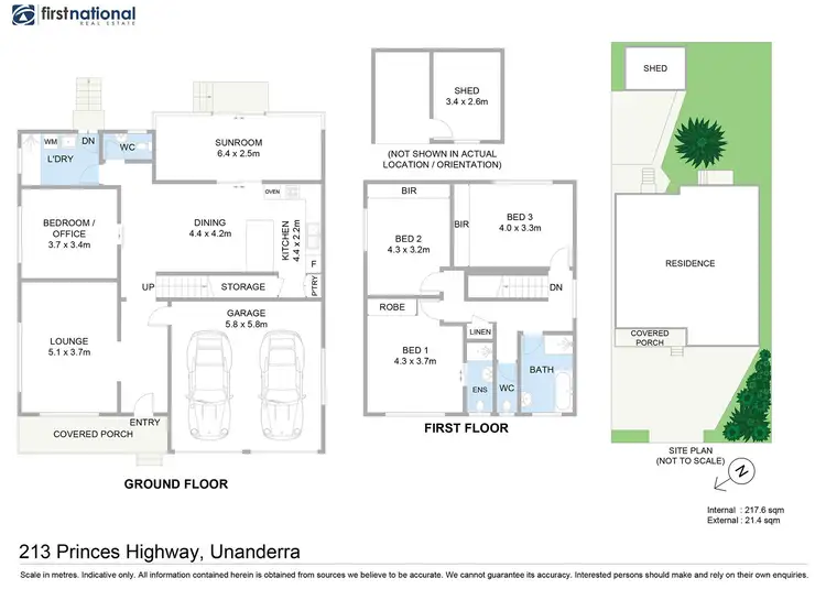 Floorplan of Homely house listing, 213 Princes Highway, Unanderra NSW 2526