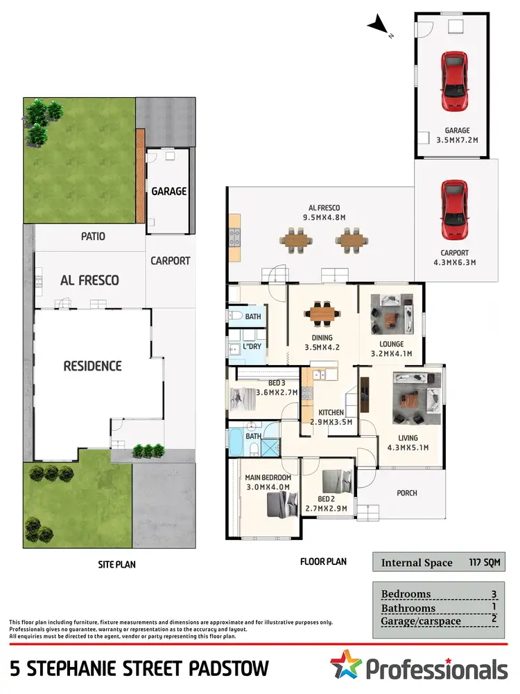Floorplan of Homely house listing, 5 Stephanie Street, Padstow NSW 2211