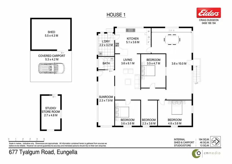 Floorplan of Homely rural property listing, 677 Tyalgum Road, Eungella NSW 2484