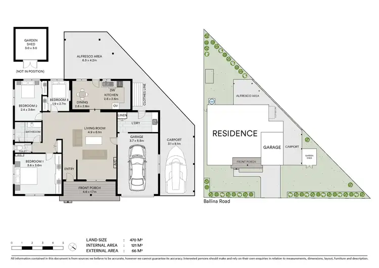 Floorplan of Homely house listing, 173 Ballina Road, Alstonville NSW 2477