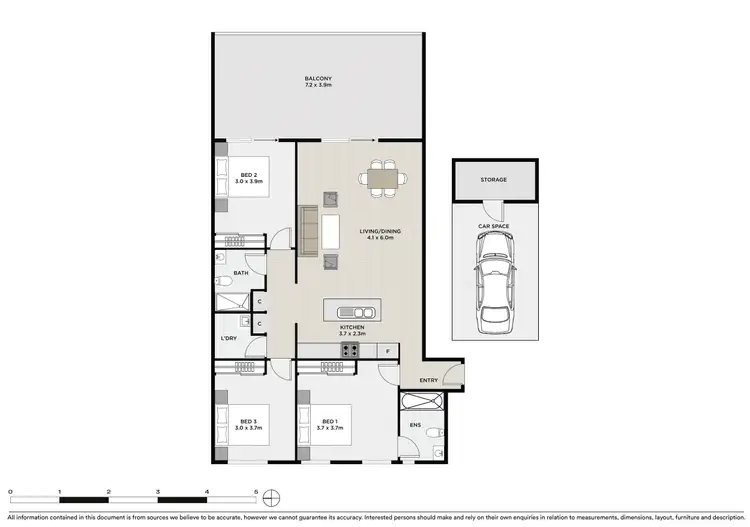 Floorplan of Homely apartment listing, 1/9-11 Cowper Street, Parramatta NSW 2150