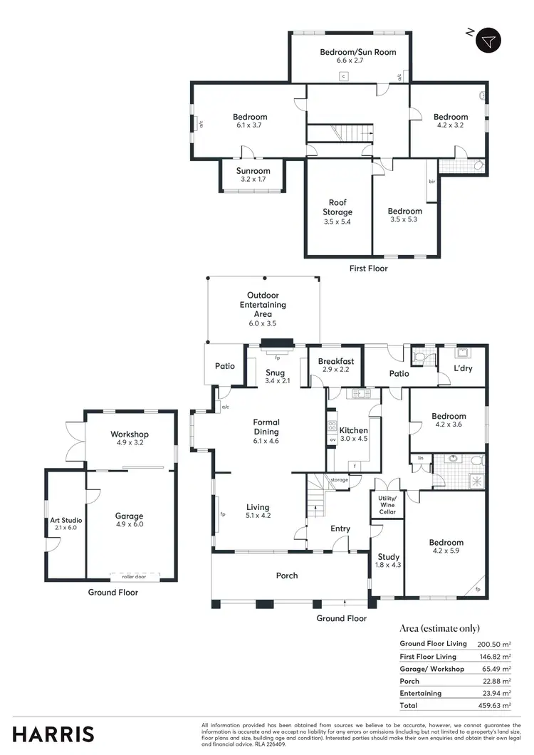 Floorplan of Homely house listing, 18 Brandreth Street, Tusmore SA 5065
