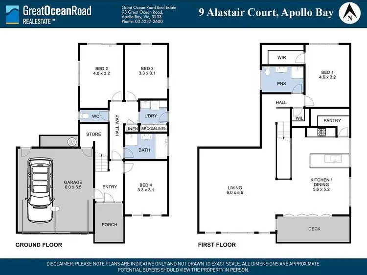 Floorplan of Homely house listing, 9 Alastair Court, Apollo Bay VIC 3233