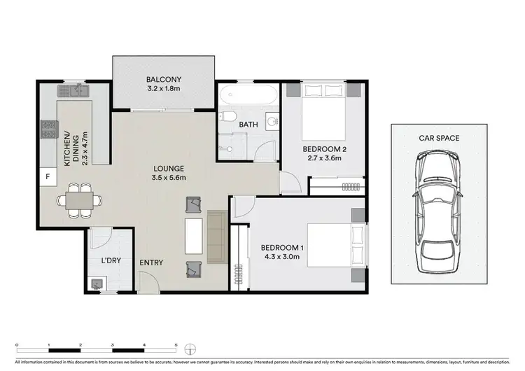 Floorplan of Homely unit listing, 11/18 Crown Street, Granville NSW 2142