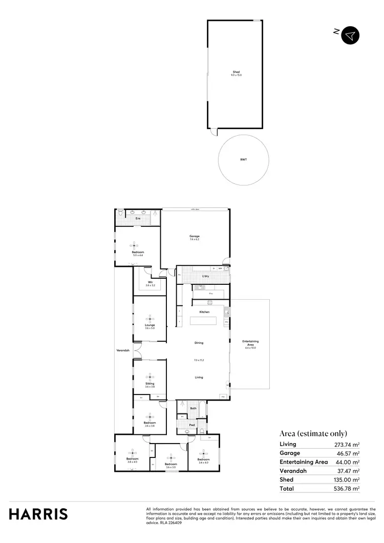 Floorplan of Homely house listing, 3-7 Neptune Court, Point Turton SA 5575