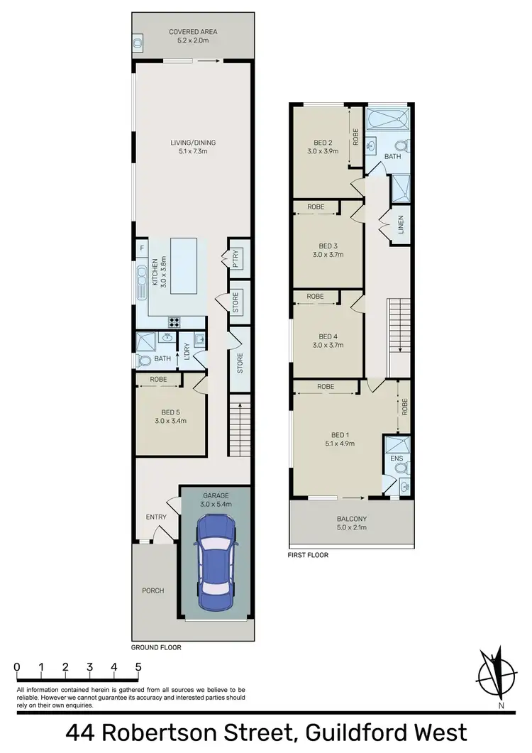 Floorplan of Homely house listing, 44 Robertson Street, Guildford NSW 2161