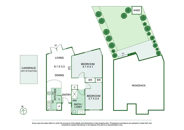 Floorplan of Homely apartment listing, 4/17-19 The Avenue, Prahran VIC 3181