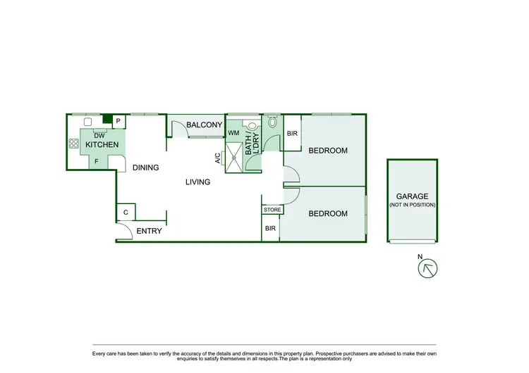 Floorplan of Homely apartment listing, 4/23 Raleigh Street, Malvern VIC 3144