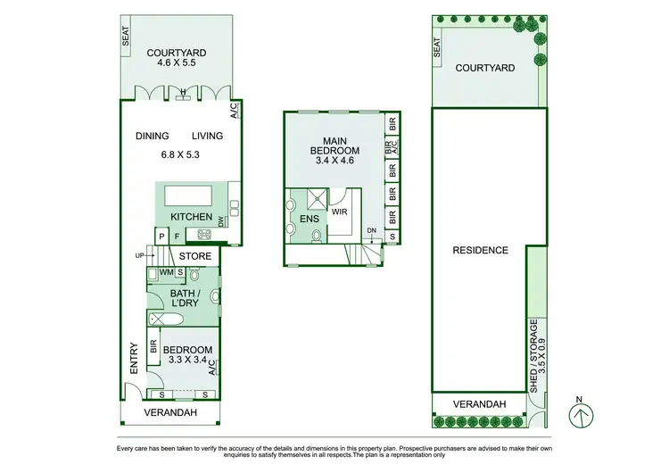 Floorplan of Homely house listing, 1 Bayview Street, Prahran VIC 3181