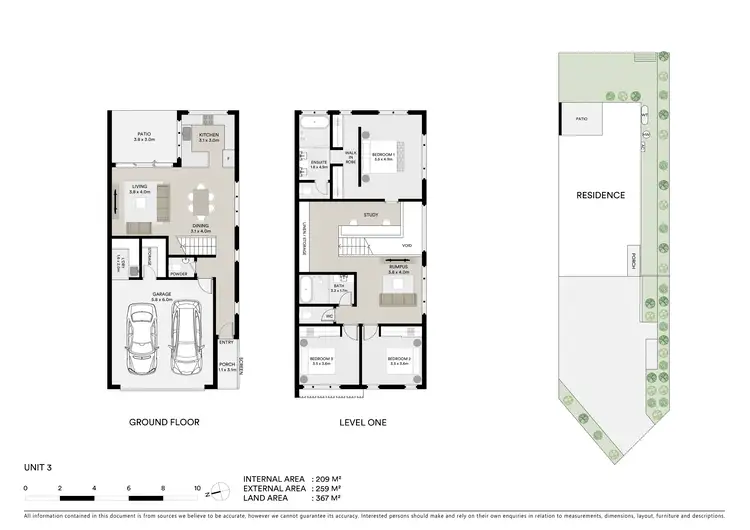 Floorplan of Homely townhouse listing, 3/4 Melanie Court, Buderim QLD 4556