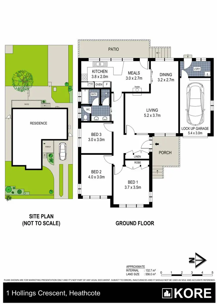 Floorplan of Homely house listing, 1 Hollings Crescent, Heathcote NSW 2233