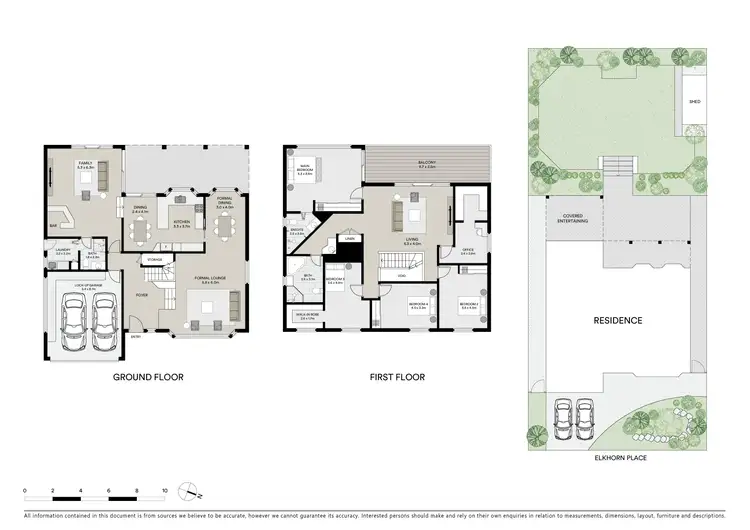 Floorplan of Homely house listing, 8 Elkhorn Place, Alfords Point NSW 2234