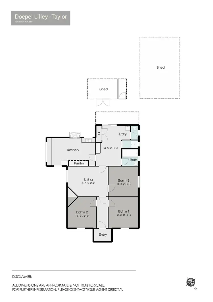 Floorplan of Homely house listing, 13 Vowles Street, Skipton VIC 3361