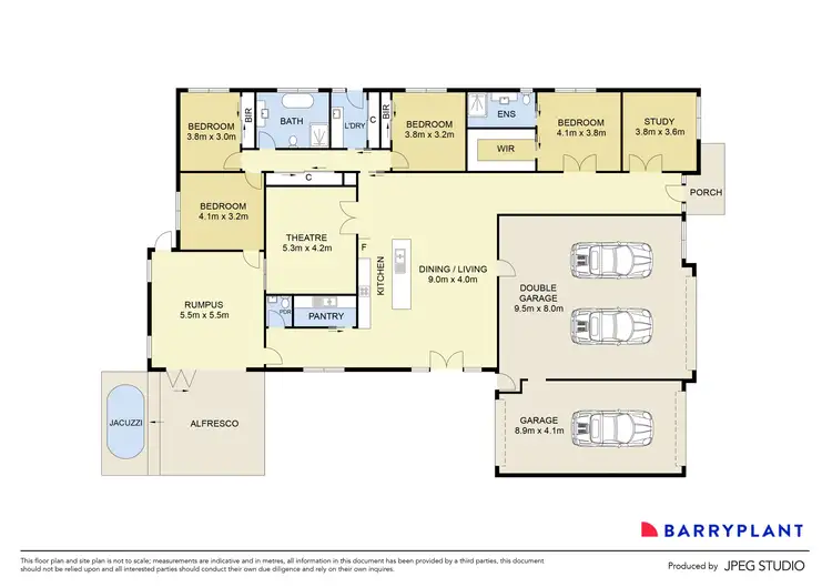 Floorplan of Homely house listing, 87 The Esplanade, Taylors Hill VIC 3037