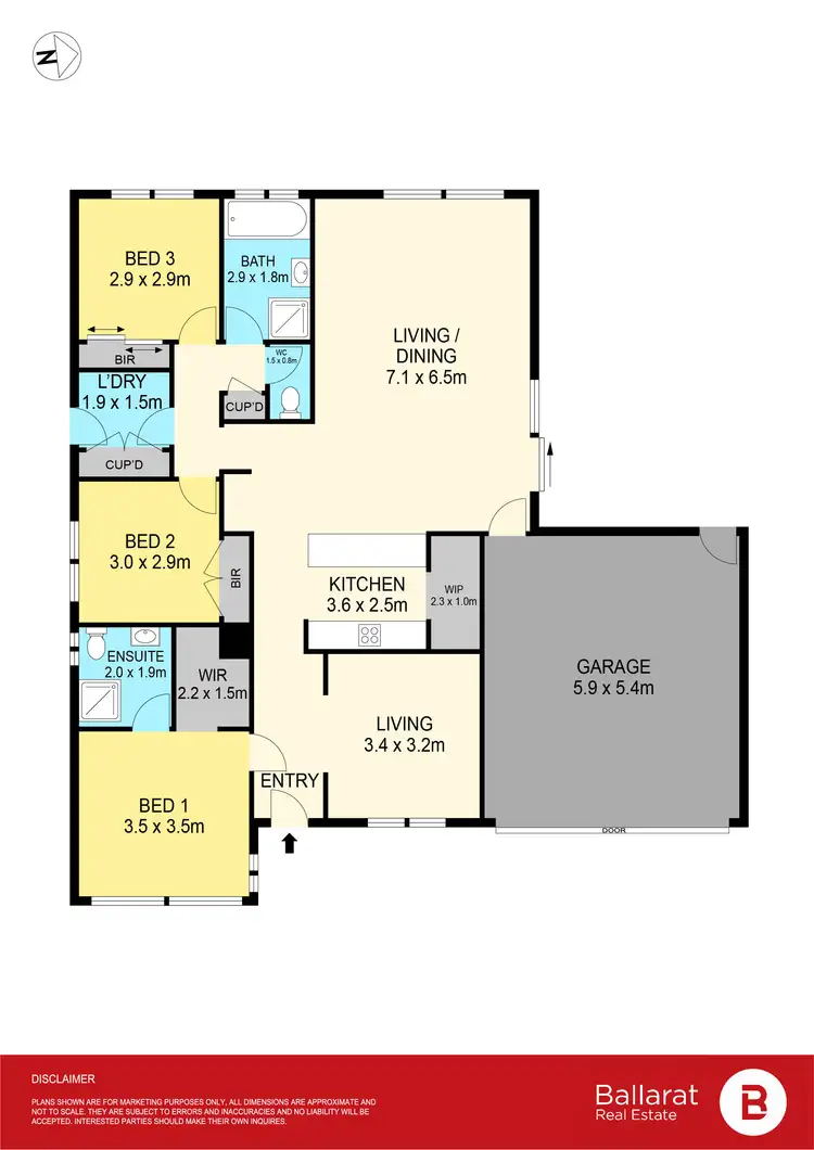 Floorplan of Homely house listing, 4 Dumenils Way, Delacombe VIC 3356