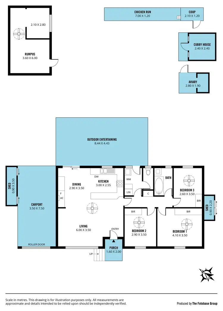 Floorplan of Homely house listing, 36 Calomba Crescent, Happy Valley SA 5159