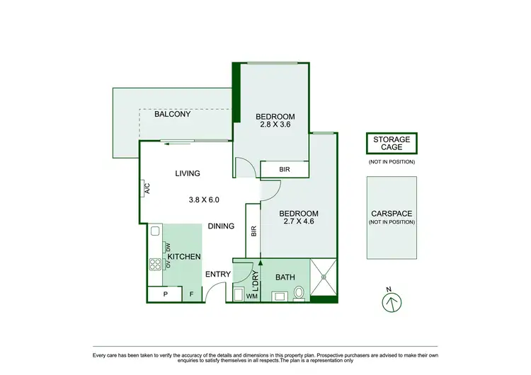 Floorplan of Homely apartment listing, 105/94-96 Punt Road, Prahran VIC 3181