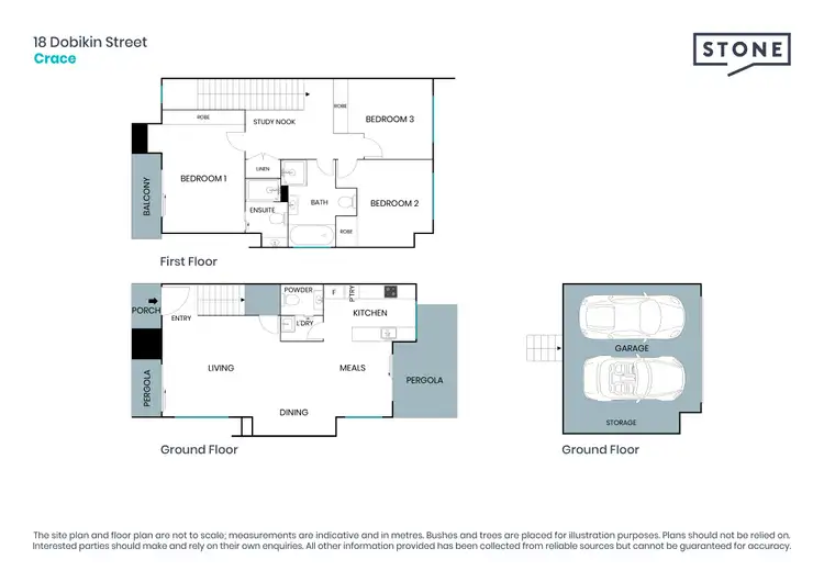 Floorplan of Homely house listing, 18 Dobikin Street, Crace ACT 2911