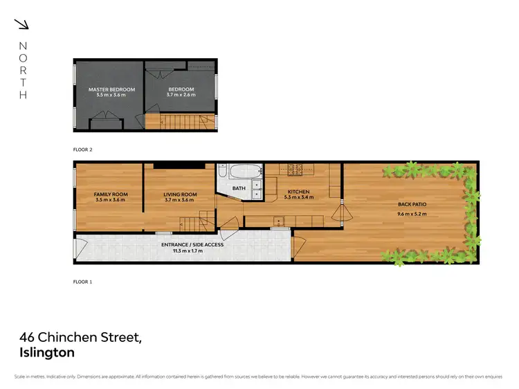 Floorplan of Homely house listing, 46 Chinchen Street, Islington NSW 2296