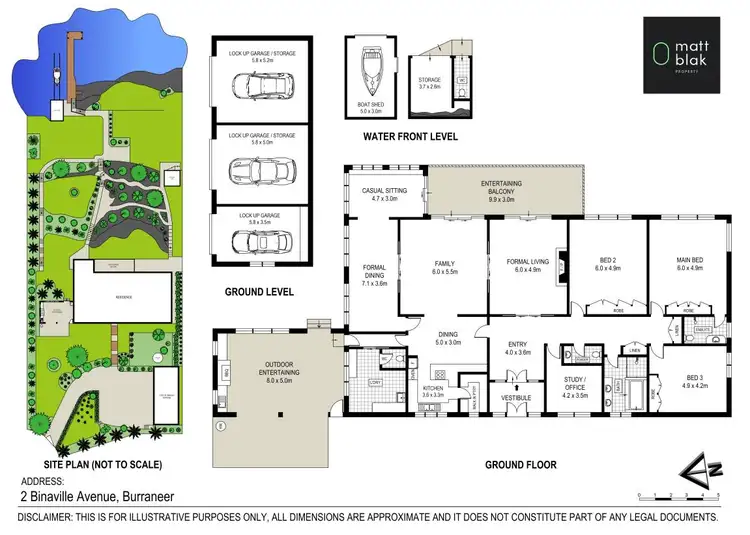 Floorplan of Homely house listing, 2 Binaville Avenue, Burraneer NSW 2230