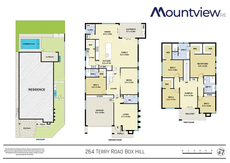 Floorplan of Homely house listing, 264 Terry Road, Box Hill NSW 2765