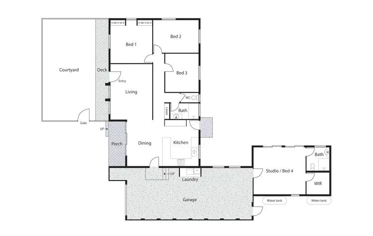 Floorplan of Homely house listing, 26 Fremantle Drive, Stirling ACT 2611
