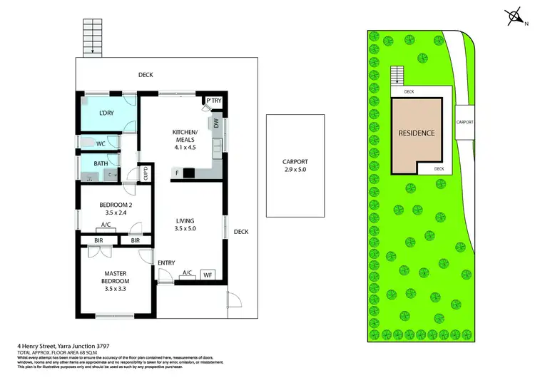 Floorplan of Homely house listing, 4 Henry Street, Yarra Junction VIC 3797