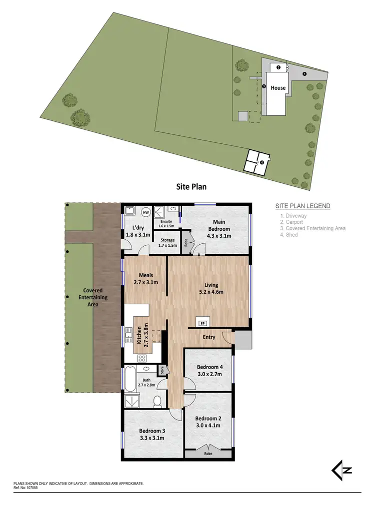 Floorplan of Homely house listing, 127 Rossi Street, Yass NSW 2582