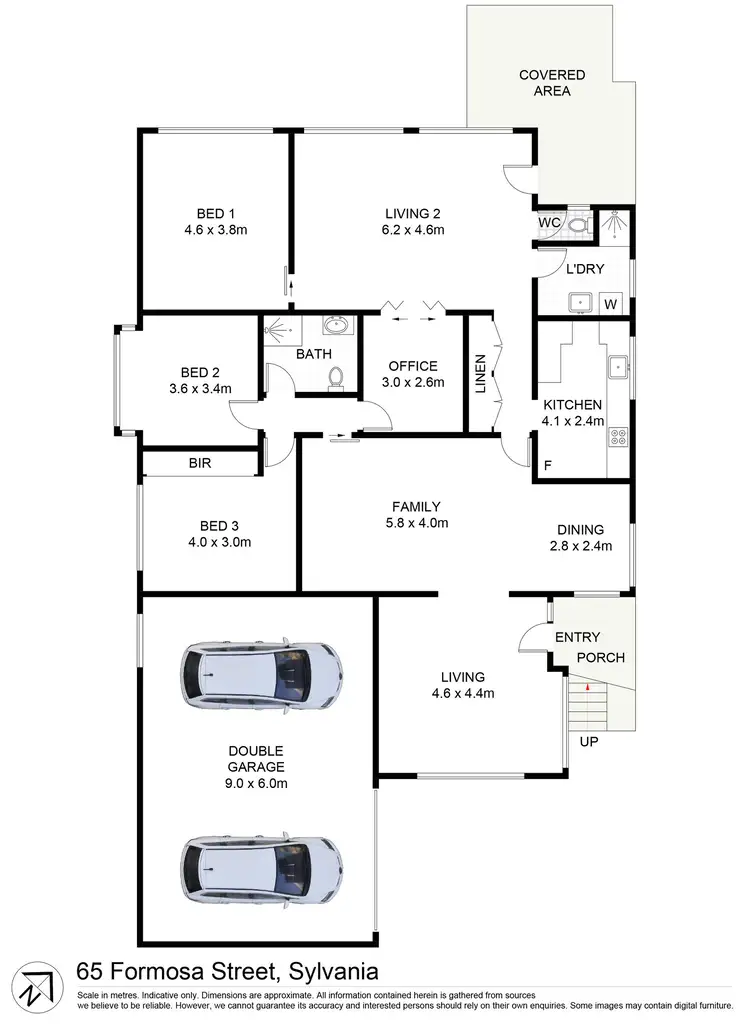Floorplan of Homely house listing, 65 Formosa Street, Sylvania NSW 2224
