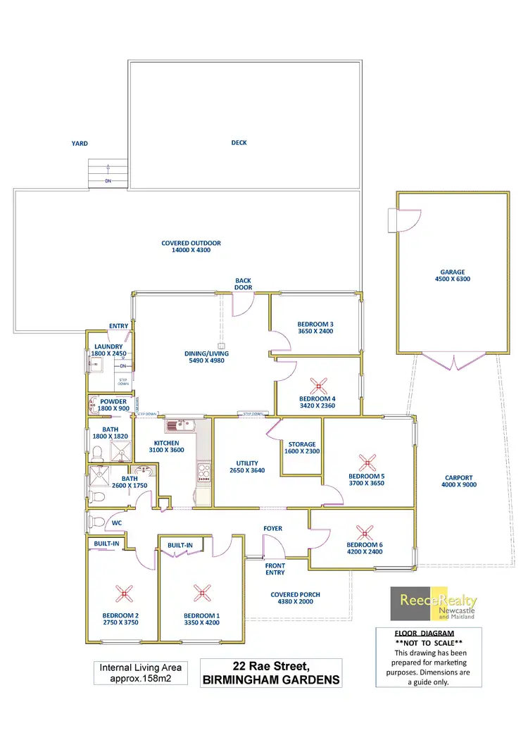 Floorplan of Homely house listing, 22 Rae Street, Birmingham Gardens NSW 2287