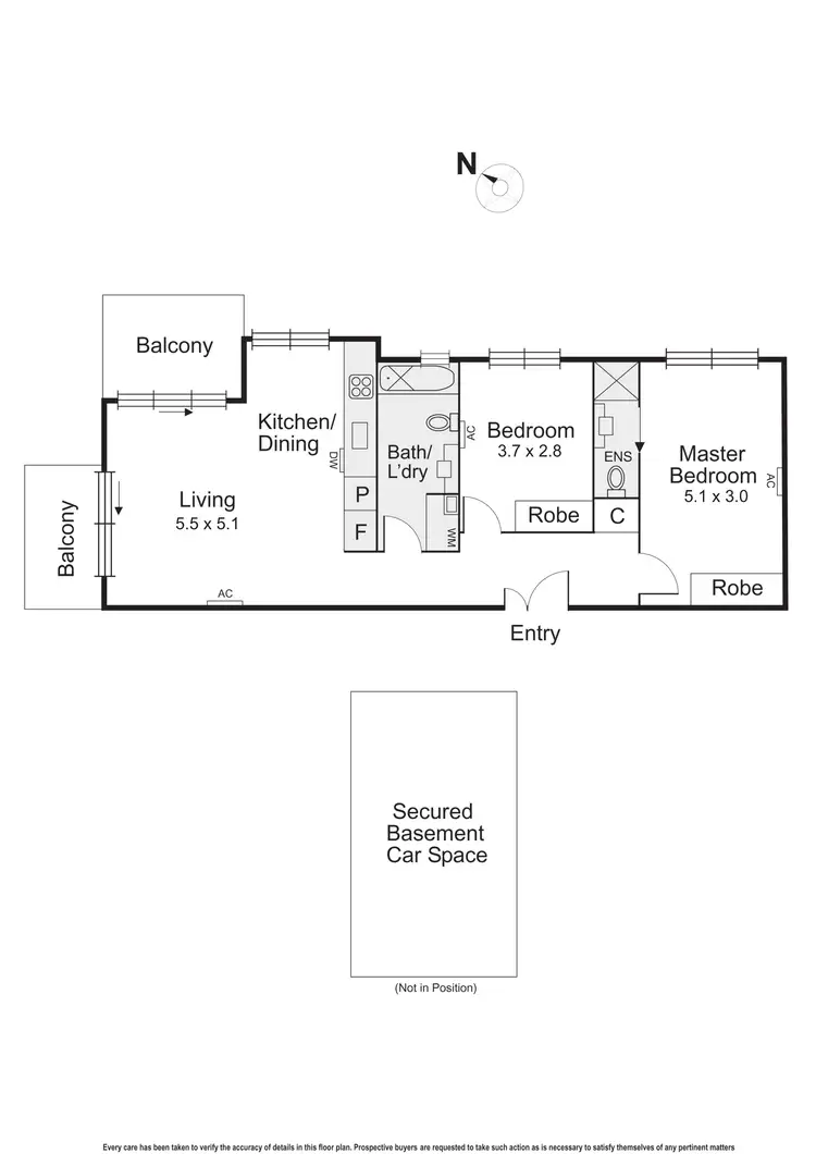 Floorplan of Homely apartment listing, 1/9 Poets Grove, Elwood VIC 3184