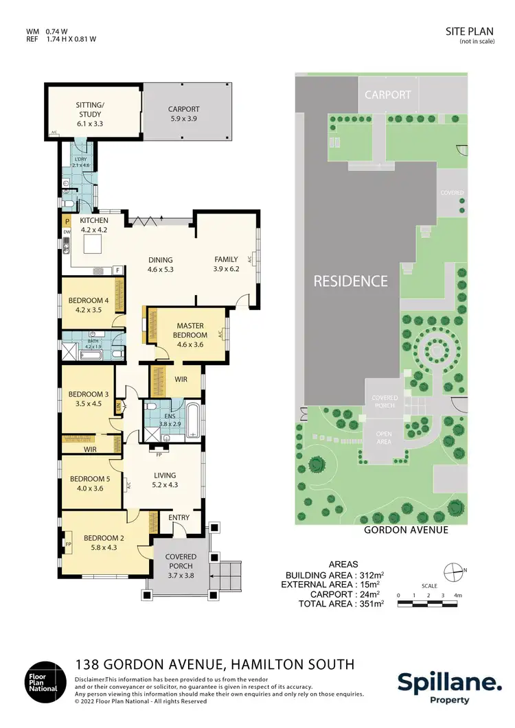Floorplan of Homely house listing, 138 Gordon Avenue, Hamilton South NSW 2303