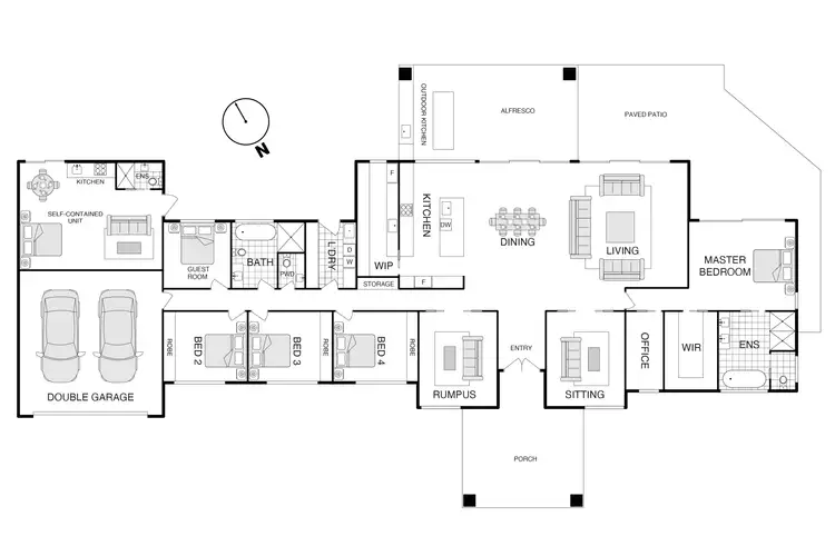 Floorplan of Homely house listing, 2 Kanangra Close, Murrumbateman NSW 2582
